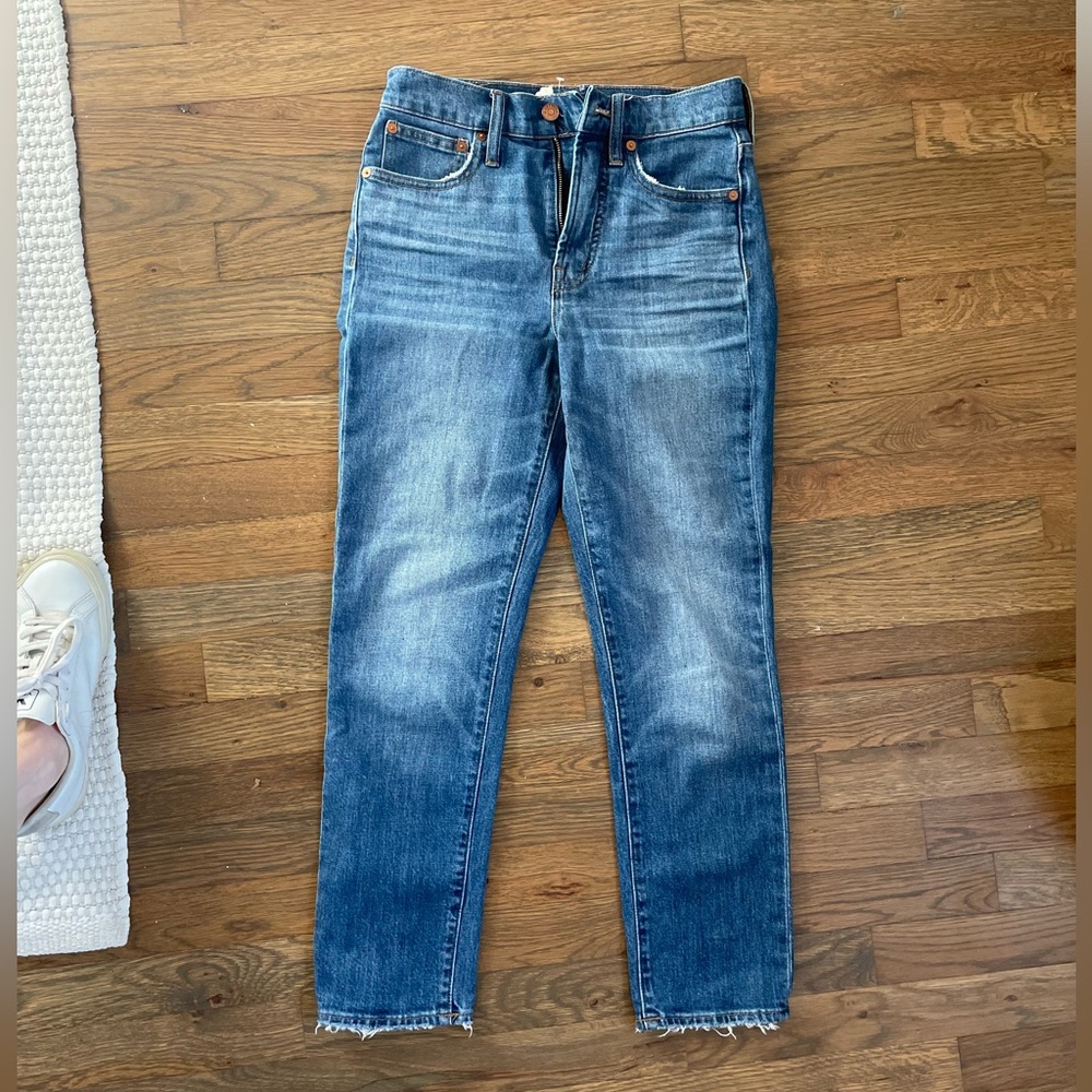 Madewell perfect vintage crop Jean 24